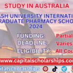 Grab Your Chance: Monash University’s International Pharmacy Scholarship 2024 Opportunities.