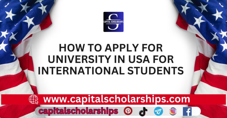 How to apply for university in USA for international students